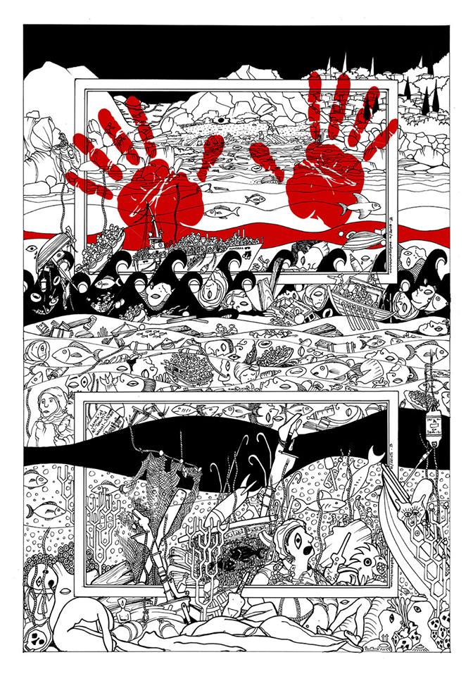 το ξέσπασμα βίας του ανρκισσιστή ηγέτη είναι τρομερό επιβάλλεο πογκρόμ ακόμη και στους φίλους του, είναι ο ηγέτης με τα Ματωβαμμένα χέρια