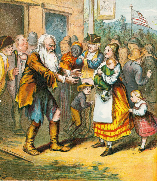 Ευτυχής αναγνωρίζει την κόρη του και τον γιο του Ριπ, τον νεώτερο