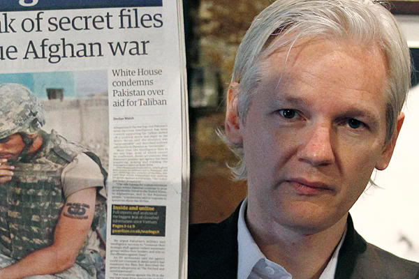 The wikileaks initiator